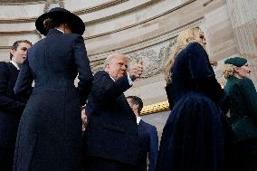 President Trump And VP JD Vance At Presidential Inauguration - USA