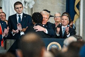 President Trump And VP JD Vance At Presidential Inauguration - USA