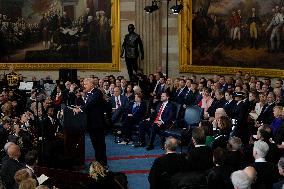 President Trump And VP JD Vance At Presidential Inauguration - USA
