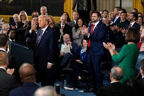 President Trump And VP JD Vance At Presidential Inauguration - USA