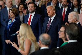 President Trump And VP JD Vance At Presidential Inauguration - USA