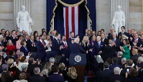 President Trump And VP JD Vance At Presidential Inauguration - USA