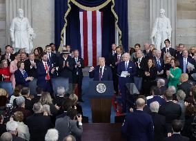 President Trump And VP JD Vance At Presidential Inauguration - USA
