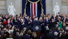 President Trump And VP JD Vance At Presidential Inauguration - USA