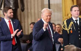 President Trump And VP JD Vance At Presidential Inauguration - USA