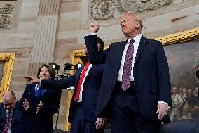 President Trump And VP JD Vance At Presidential Inauguration - USA