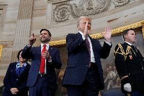 President Trump And VP JD Vance At Presidential Inauguration - USA