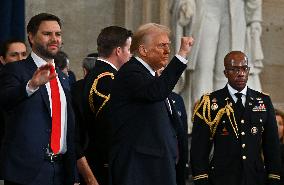 President Trump And VP JD Vance At Presidential Inauguration - USA