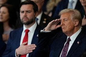 President Trump And VP JD Vance At Presidential Inauguration - USA