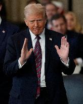 President Trump And VP JD Vance At Presidential Inauguration - USA