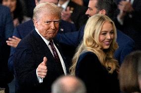 Trump and Vance Swearing-In Ceremony - USA