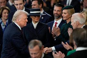 Trump and Vance Swearing-In Ceremony - USA