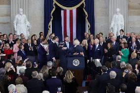 General Views At Trump Presidential Inauguration - USA