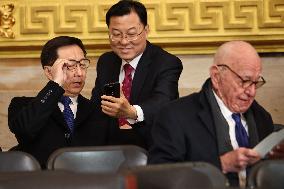 Vice President of China At The Donald Trump Inauguration - DC