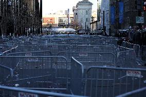 Security Around Trump Inauguration