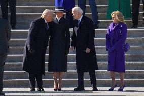 Joe Biden At Donald Trump Inauguration - USA