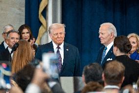 Joe Biden At Donald Trump Inauguration - USA