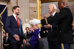 Joe Biden At Donald Trump Inauguration - USA