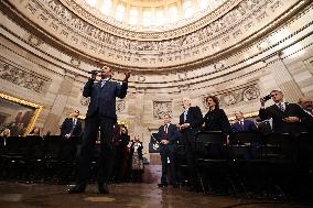 Lee Greenwood Performs At Presidential Inauguration - USA