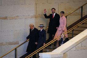 President Trump And VP JD Vance At Presidential Inauguration - USA