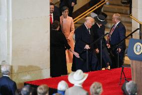 President Trump And VP JD Vance At Presidential Inauguration - USA