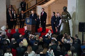 President Trump And VP JD Vance At Presidential Inauguration - USA
