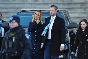 Trump Family Members At Presidential Inauguration - USA