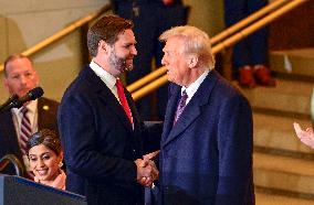 President Trump And VP JD Vance At Presidential Inauguration - USA