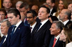 Guests At Donald Trump Presidential Inauguration - USA
