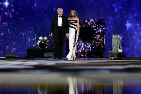 Newly-Sworn In President Donald Trump Attends Inaugural Balls
