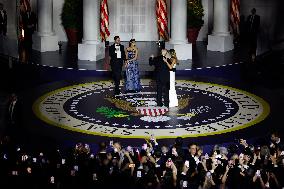 Newly-Sworn In President Donald Trump Attends Inaugural Balls