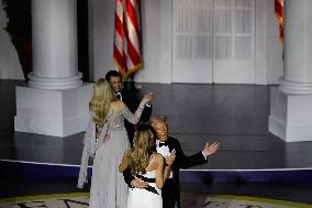 Newly-Sworn In President Donald Trump Attends Inaugural Balls