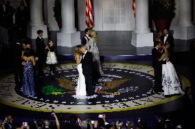 Newly-Sworn In President Donald Trump Attends Inaugural Balls