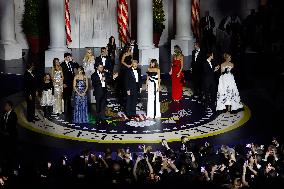 Newly-Sworn In President Donald Trump Attends Inaugural Balls