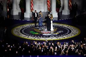 Newly-Sworn In President Donald Trump Attends Inaugural Balls