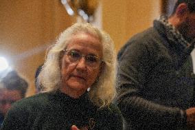 The Mother Of Missing American Journalist Austin Tice Holds A Press Conference In Damascus