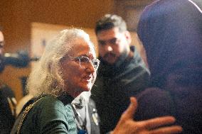 The Mother Of Missing American Journalist Austin Tice Holds A Press Conference In Damascus