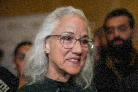 The Mother Of Missing American Journalist Austin Tice Holds A Press Conference In Damascus