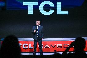 TCL Press Conference At CES 2025