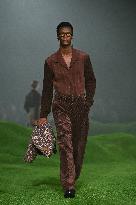 Milan, Milan Men's Fashion Week: Fall/Winter 2025 - Zegna Fashion Show - Catwalk
