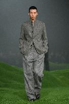 Milan, Milan Men's Fashion Week: Fall/Winter 2025 - Zegna Fashion Show - Catwalk