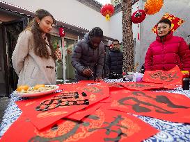 Lunar New Year Cultural Temple Fair Warm-up in Beijing
