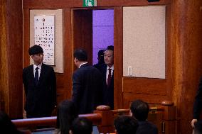 Yoon Attends Hearing Of Impeachment Trial - Seoul