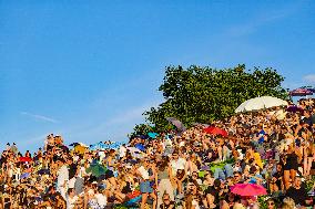 Olympic Mountain In Munich For Free Concert Experience