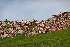 Olympic Mountain In Munich For Free Concert Experience