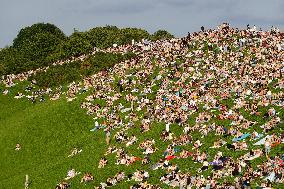 Olympic Mountain In Munich For Free Concert Experience