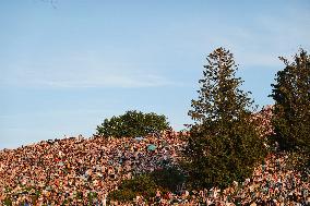 Olympic Mountain In Munich For Free Concert Experience