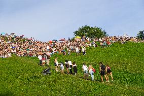 Olympic Mountain In Munich For Free Concert Experience