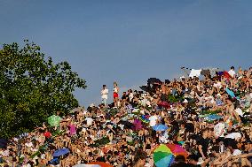 Olympic Mountain In Munich For Free Concert Experience