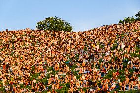 Olympic Mountain In Munich For Free Concert Experience